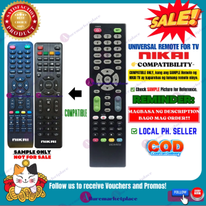 NIKAI Smart TV Remote Control Universal [**Mag Basa B4 Umorder**] NIKAI LED TV Remote Ready to Use Universal alluremarketplace2nd