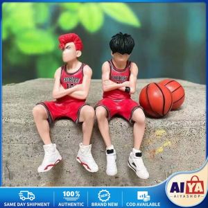 ★Same Day Shipping★ 15cm SLAM DUNK Sakuragi Hanamichi Action Figures Rukawa Kaede Model Toy Car Ornament Auto Interior Decoration LZC-Slam-Dunk-Figure