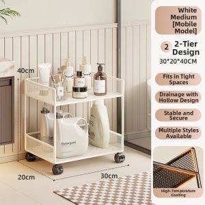 evesigar | Freestanding No-drilling Multilayer Bathroom Storage Rack