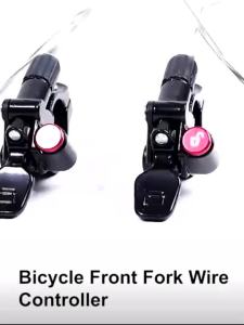 CNC | CNC Bicycle Line Control Control Lever MTB Fork Controller Change Switch Button For UDING SUNTOUR ROCKSHOX 22.2 Bicycle Parts
