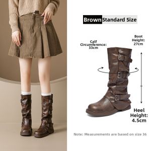 Agsdon | Summer Matching Skirt Western Cowboy Style Knight Boots