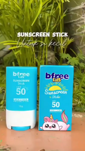 Klik-Beli Bfree Kids Sunscreen Stick 15gr SPF 50 PA+++ UVA / UVB Protection For Kids