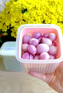 Hộp Đựng Hành Tỏi Inochi Hokkaido Có Nắp Kháng Khuẩn Ag+ Chống Ẩm Mốc Nhựa PP Nguyên Sinh Cao Cấp