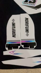 Decal New Dtracker 150 ELEGAN PINK STABILO PUTIH D-A4-225