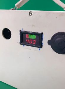 Voltmeter Indikator Aki 12V - 60V Pengukur Tegangan dengan Bargraph