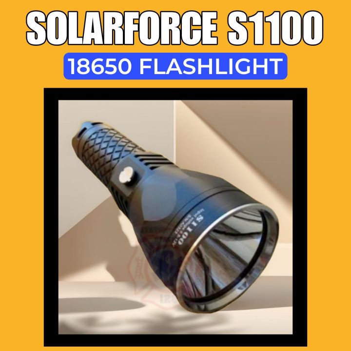 Solarforce S1100 18650 Flashlight | Lazada PH