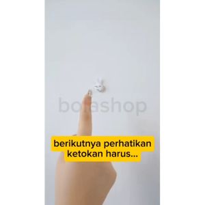 [10PCS] Kait Paku Invisible | Gantungan Dinding Minimalis Tanpa Bekas | Modern Wall Hook