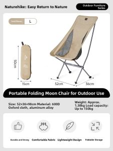 NatureHike | Portable Outdoor Folding Chair Camping Fishing Use
