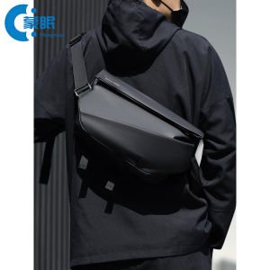 MENGMIAN | Mens Commuter Crossbody Bag Chest Bag Messenger Bag Cycling Bag Motorcycle Backpack