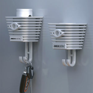 Seemetal treo tường Móc Treo Chìa Khóa Móc dính chắc Móc treo nhà lưu trữ tổ chức thích hợp cho xe chìa khóa xe máy móc