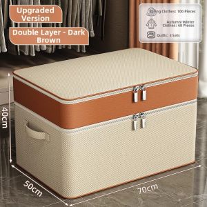 XUNHUAI | Large Capacity Clothing Storage Box Winter Bedding