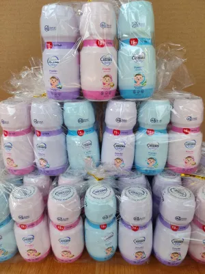 (Paket 6 pcs) Cussons bedak bayi 35g+15g