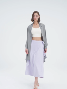 Ohsunny bảo vệ khỏi ánh mặt trời Khăn tắm biển chăn Bikini mùa hè che bảo vệ khỏi tia UV làm mát đa chức năng khăn UPF 50 +