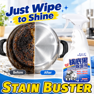 Cleaning Black Grime From Pot Bottoms – Stainless Steel Cookware Stain & Grime Remover (500ml)