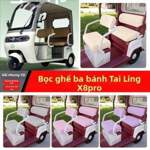 Bao Ghế Xe Đạp Ba Bánh Trang Trí Dùng Quanh Năm
