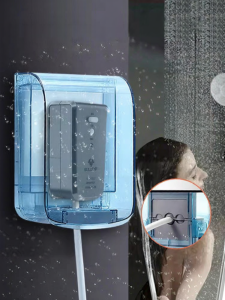 Bull | Bull 231 Waterproof Socket Cover 86 Type Switch Waterproof Box Bathroom Toilet Splash Proof Box Protective Cover Lid Blue