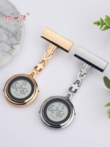 New Arrival Electronic Nurse Watch Digital Pocket Watch Exam Table Student Medical Minimalist Waterproof Customized Chest Watch Engraved Pocket Watch