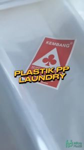 Plastik PP Laundry 40x60 40x70 50x60 50x70 60x100 Tebal 03 Bening