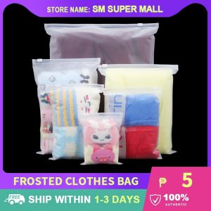 Frosted Storage Bags with Zipper Translucent Packaging: Your Ultimate Travel & Organizing Solution