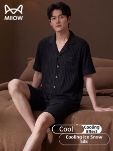 MiiOW | Cool Thin Stripe Summer Sleepwear