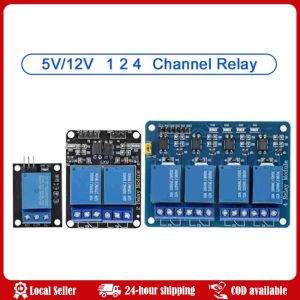 5V 12V 1 2 4-Channel Relay Module with Optocoupler Relay 4 Channel Relay Board 4 Way Relay Module Shield for Arduino