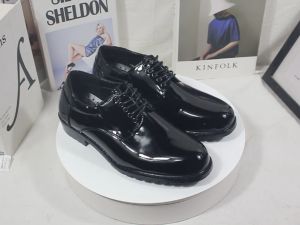 Police Guard Security Low Cut High Quality Black Shoes Heels For Men SIZE36-45 28-8#