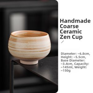 JISU | Rustic and Zen Style Ceramic Tea Cup