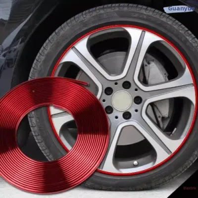 GUANWEIYUE | Crash Scratch Protection Aluminum Alloy Wheel Rim Protector