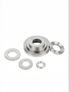 Creaby | Ultra-thin Thickened Round Titanium Alloy TC4 Washer