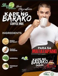 ​Lean n Green Kape ng Barako Coffee Mix with Maca Moringa Panax Ginseng & Tongkat Ali Extract