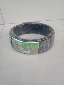 KABEL LISTRIK/ KABEL TEMABAGA RAMAI 1.5mm2 50yard KABEL ini biasanya dipakai  untk keperluan istalasi listrik perumahan kualitas bagus tidak mudah terkelupas menjadi pilihan yng cocok untk anda