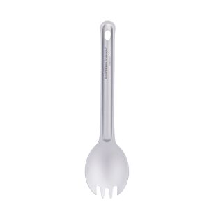 Boundless Voyage Titanium Cutlery Reusable Spoon Spork Set Lightweight Camping Tableware Outdoor Flatware