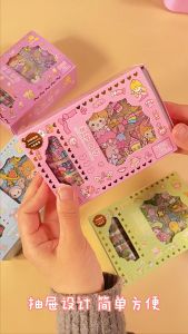 20 PIECES SHEET 4 WASHI ROLL CUTE AILIs Paste Tape PET Waterproof Sticker Set 手账贴纸胶带套装