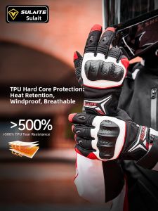 SULAITE | Waterproof Warm Windproof Crash Protection Motorcycle Gloves
