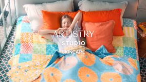 เครื่องสำอาง Artistry By Amway อาร์ทิสทรี สตูดิโอ บูสต์ + แอนตี้ออกซิแดนท์ บูสต์ มอยส์เจอร์ แอมพูล ซึ่งเป็นระบบการฝึกฝนแอมพูล พร้อมสกัดความละเอียดคอบ สำหรับการฟื้นฟูแอมพูล