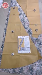 Pola Instan Gamis Terusan Abaya Wanita Dewasa ( IS 003 ) [ Bukan Pakaian ] Pola Baju Jamblang Store