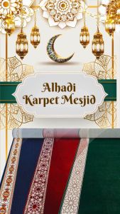 Karpet Masjid IMABEL METERAN Ukuran 100 x 120cm Tebal 16mm Sajadah Mushola Terlaris