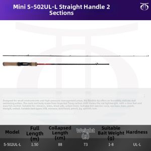 Adjustable Light Fishing Rod for Lure Fishing Micro Lures and Small Fish