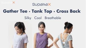 Supamax Womens Core Cross Back Tee