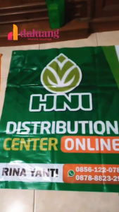 Spanduk Banner HNI Halal Mart Besar | Spanduk Agen Stokist Herbal Murah Awet Berkualitas