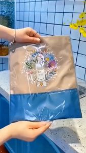 Rabbit Waterproof Kitchen Apron With Big Pocket Chef BBQ Cooking Baking For Men Women