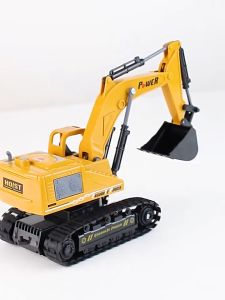 Remote control excavator truck remote control 1:24 dan rekayasa plastik mobil dump truck crane buldoser mobil listrik boy mainan hadiah ulang tahun