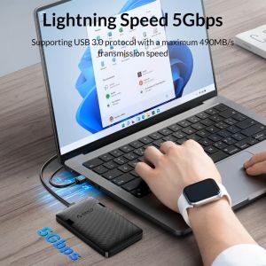 Box ssd 2.5" hỗ trợ HDD & SSD ORICO 2577U3-V1 - Hàng Chính Hãng