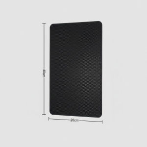 Car Dashboard Silicone Non Slip Mat Holder for Phone and Keys Anti Slip Vehicle Interior Accessories Storage Solution Organizer