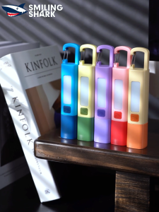 Mỉm cười sahrk Móc Chìa Khóa Đèn Pin đèn pin sạc được ánh sáng LED với COB đèn bên 3 chế độ Loại-C Đèn Cắm Trại không thấm nước ngoài trời campingliking chiếu sáng sd1023