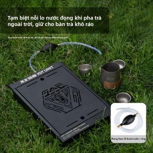 BUZHIHUANGYE | Khay Trà Thoát Nước Inox Nhỏ