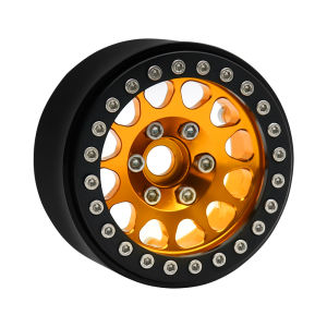 MYHRC Metal 1.9Inch Beadlock Wheel Rim Hub For1/10 RC Crawler Axial Scx10 D90 TRX4 TRX6 Capra 1.9 UTB H10 RC Accessories