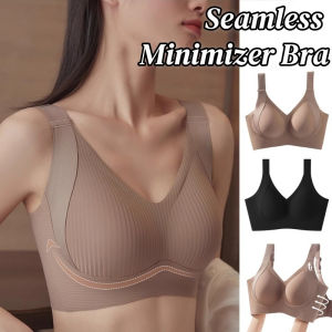 Adjustable Womens Bra for Large Breasts Small Size Trace-Free Comfort No Steel Rings - Underwear for Women