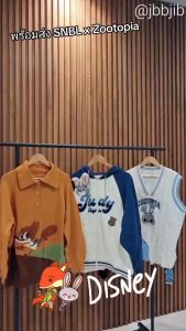 [รวมพร้อมส่ง Disney]SNBL x Zootopia เสื้อแขนยาว เสื้อยืด JUDY NICK ซูโทเปีย ดิสนีย์ Snow white