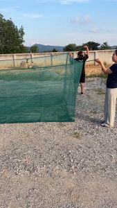 กระชังเลี้ยงปลา กระชัง กระชังน้ำ อวนเลี้ยงปลา มูงดักปลา กระชังมูง กระชังสำเร็จรูป เลี้ยงกู้ง และสัตว์น้ำ คุณค่า 380 บาท